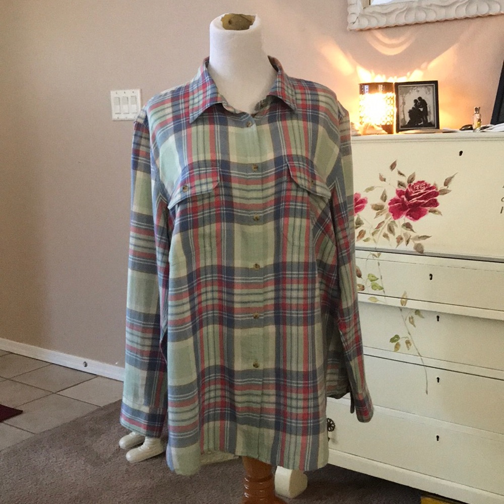 Chaps long Sleeve Casual shirt 2X